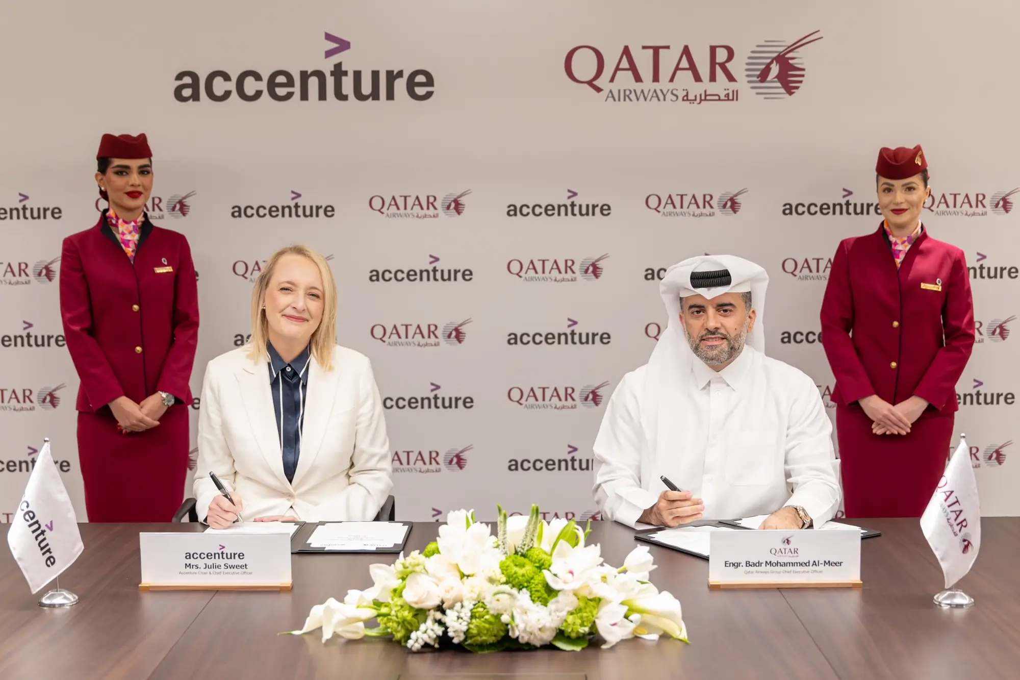 Qatar Airways and Accenture Launch AI Skyways to Revolutionize Aviation